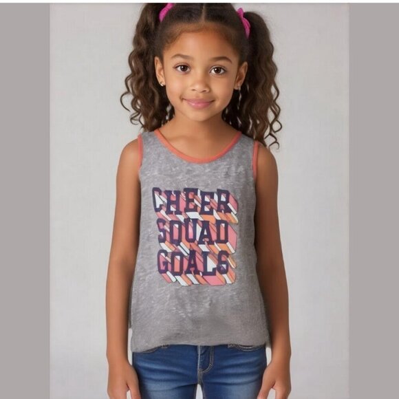 5 Piece Bundle of Girl's Size Small 6-7 Summer Tops - Picture 2 of 16